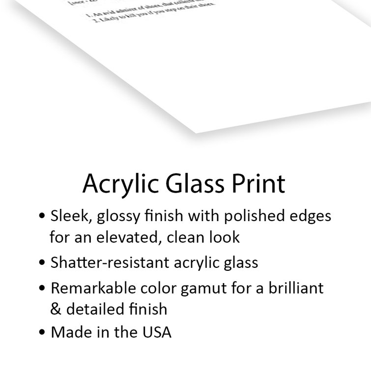 Trinx Sneakerhead Definition On Plastic / Acrylic by Avesix Print